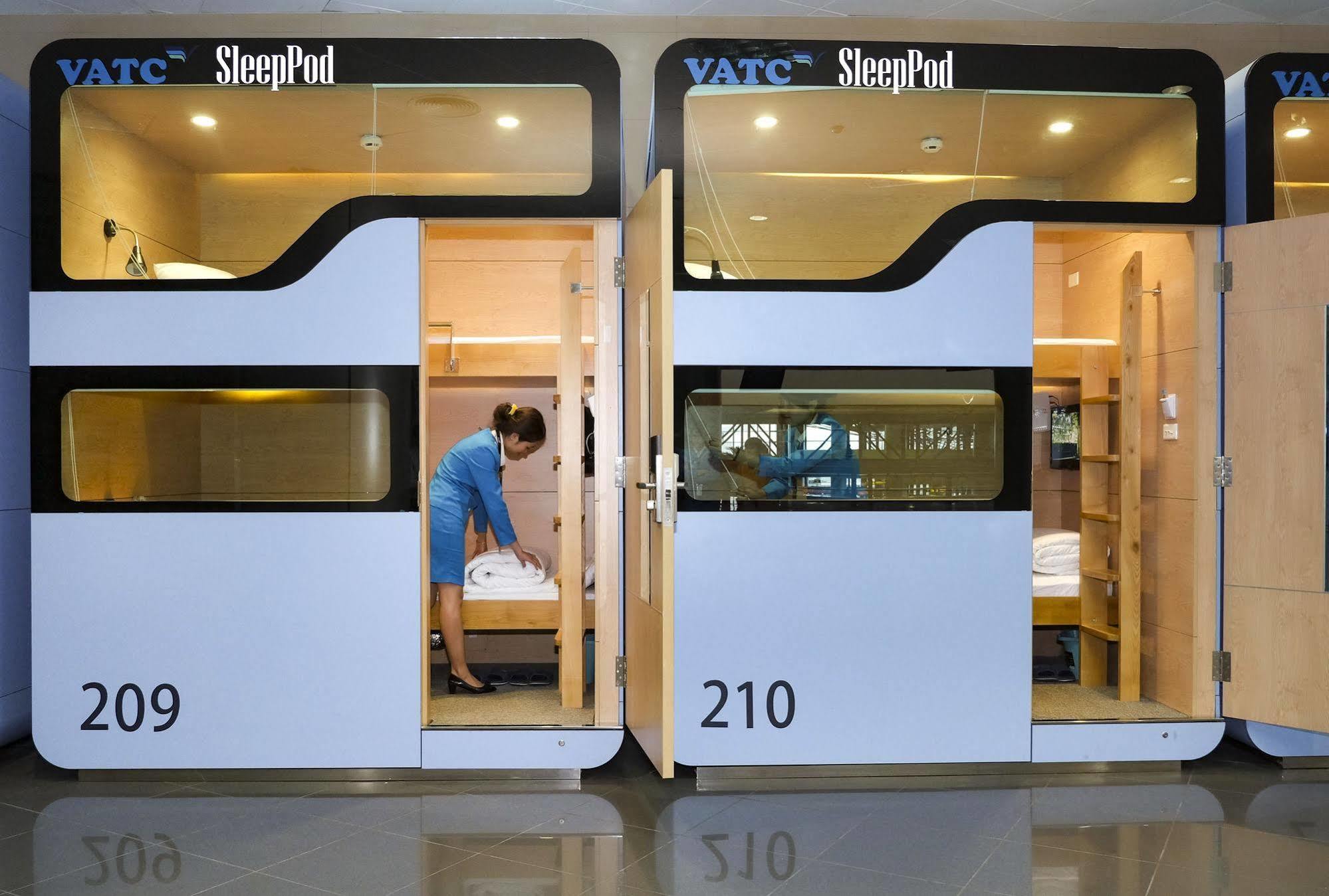 Vatc Sleep Pod Terminal 2 Otel Noi Bai Dış mekan fotoğraf